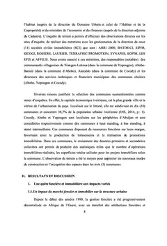 UN MARCHE FONCIER ET IMMOBILIER