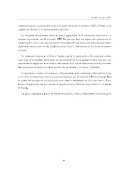 Commande Adaptative par la Méthode MIT