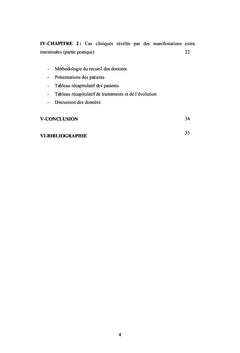Manifestations extraintestinales des MICI chez les enfants