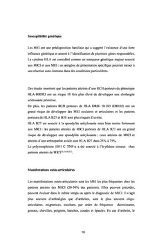Manifestations extraintestinales des MICI chez les enfants