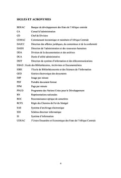 Mise en place d'une politique et des procédures de gestion d'archives