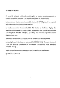 L'OPTIMALITÉ DU RÉGIME DE CHANGE DANS LA ZONE UEMOA