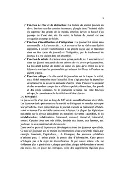 La presse écrite
