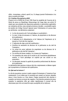 La presse écrite
