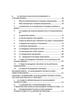 Stratégie d'Optimisation du Management Interculturel