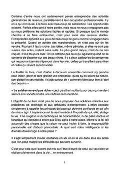 Le salaire ne rend pas riche
