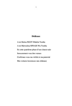 Le proverbe du "Kiluba" comme type de sécurisation des informations