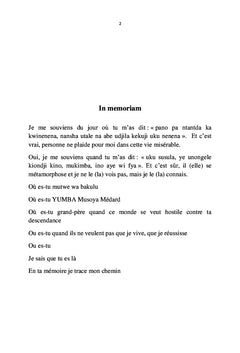Le proverbe du "Kiluba" comme type de sécurisation des informations