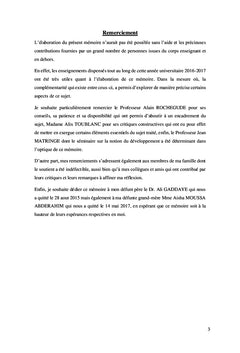 Développement et avant-projet du Code panafricain des investissements