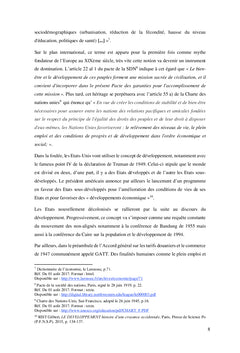 Développement et avant-projet du Code panafricain des investissements