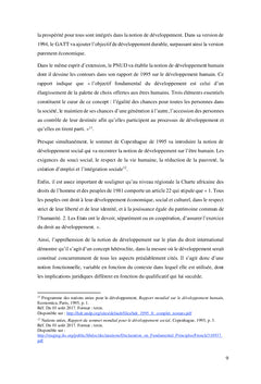 Développement et avant-projet du Code panafricain des investissements