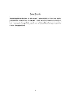 Essai de l'histoire des migrations et des dynamiques socio-politiques