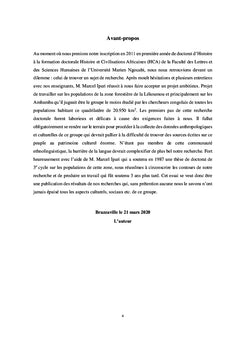 Essai de l'histoire des migrations et des dynamiques socio-politiques