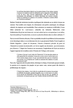 Essai de l'histoire des migrations et des dynamiques socio-politiques