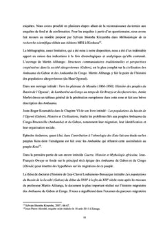 Essai de l'histoire des migrations et des dynamiques socio-politiques