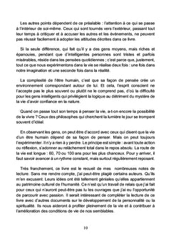 Les dix attitudes de réussite dans la vie