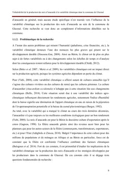Climat et Agriculture