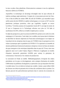 L'impact de l'innovation technologique dans le processus de la transformation structurelle des pays