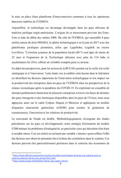 L'impact de l'innovation technologique dans le processus de la transformation structurelle des pays