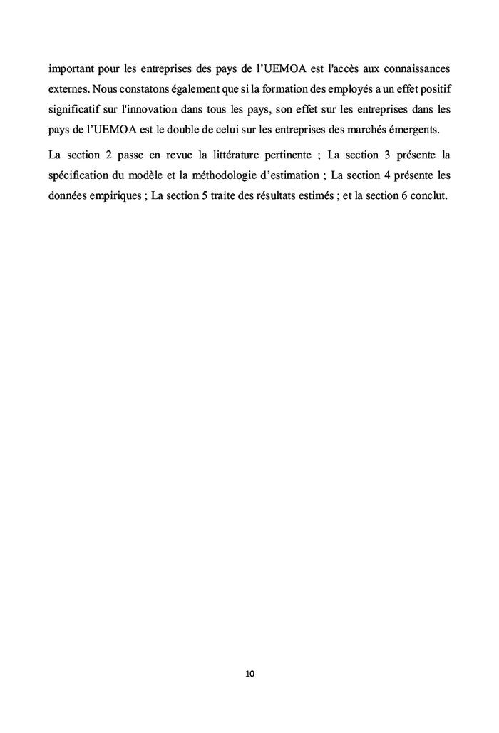 L'impact de l'innovation technologique dans le processus de la transformation structurelle des pays