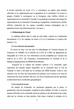 Les données officielles et des représentations de la criminalité