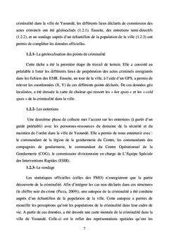 Les données officielles et des représentations de la criminalité