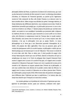 Raison et Moral chez Descartes