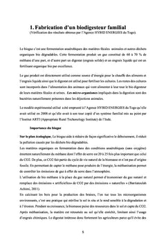 Impact de l'apport des fertilisants organo-minéraux