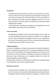 Impact de l'apport des fertilisants organo-minéraux