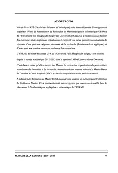 ETUDE DES METHODES DE RECONNAISSANCE D'EMPREINTE DIGITALE
