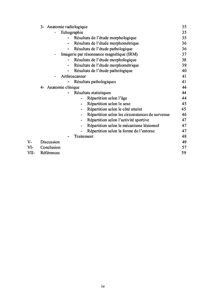 Le ligament de l'entorse latérale de la cheville
