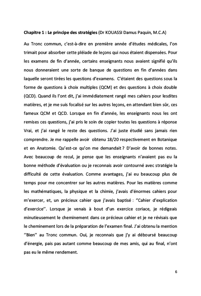 Réussir le concours d'agrégation du CAMES