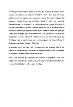 Réussir le concours d'agrégation du CAMES