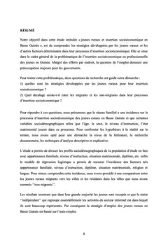 Jeunes ruraux et insertion socioéconomique en Basse Guinée