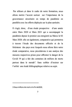 La COVID 19 au Maroc
