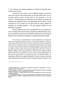 Les copropriétés en difficultés financières