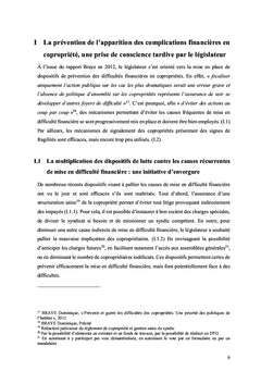 Les copropriétés en difficultés financières