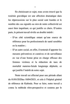 Etude de profil épidémiologique des prématurés en néo-nathologie