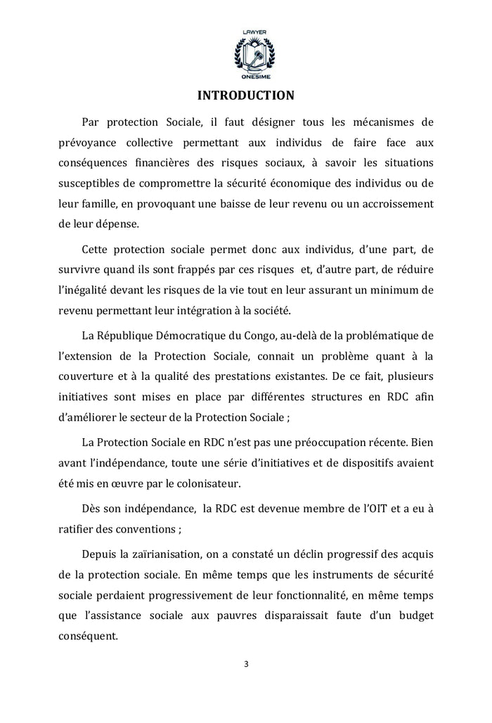Droit congolais du travail