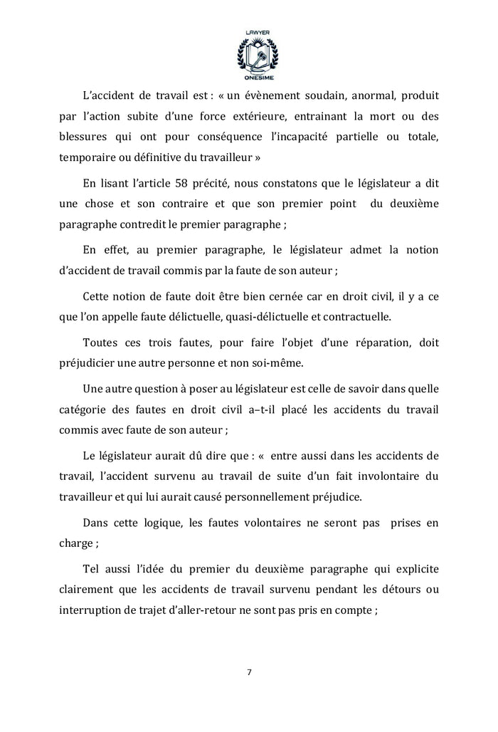 Droit congolais du travail