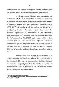 Place des Médias Sociaux dans la Production des Contenus
