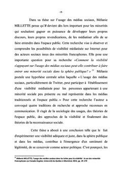 Place des Médias Sociaux dans la Production des Contenus