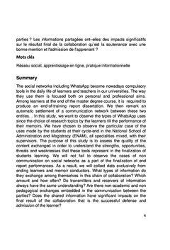 Usages des réseaux sociaux dans la relation enseignant-apprenant