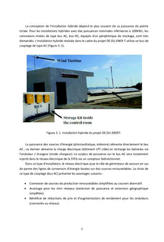 Analyse de Sensibilité d'une Installation Hybride à Base des Sources Renouvelables