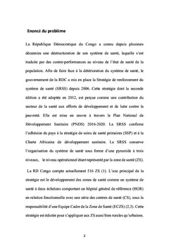 Améliorer la coordination des structures des soins en milieu urbain