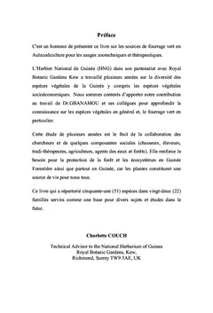 Fourrages Verts en Aulacodiculture