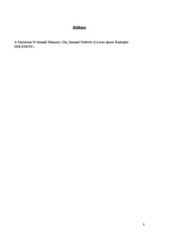 La responsabilité pénale des auteurs des pratiques anticoncurrentielles en droit UEMOA de la concurrence