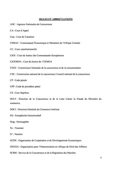 La responsabilité pénale des auteurs des pratiques anticoncurrentielles en droit UEMOA de la concurrence