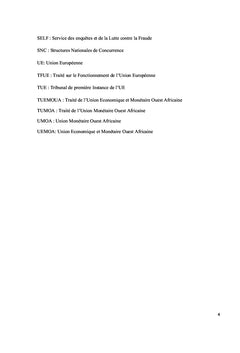La responsabilité pénale des auteurs des pratiques anticoncurrentielles en droit UEMOA de la concurrence
