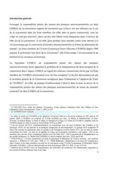 La responsabilité pénale des auteurs des pratiques anticoncurrentielles en droit UEMOA de la concurrence